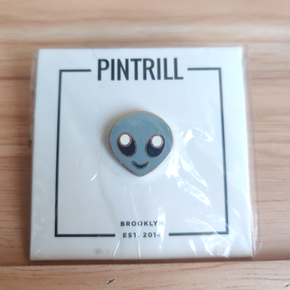 Pintrill Alien Enamel Pin